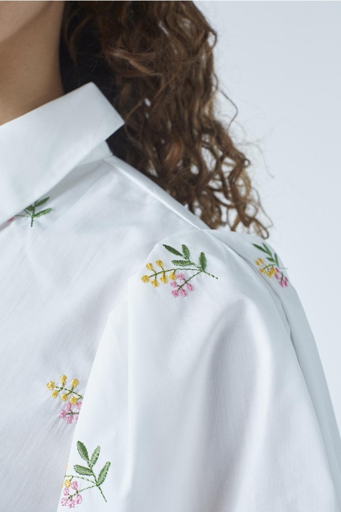 ELLA SH69 19067 White/Flower